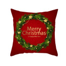 3 PCS Christmas Peach Skin Cartoon Sofa Pillowcase Without Pillow Core, Size: 45x45cm(TPR334-14)