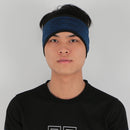 Outdoor Windproof Warm Earmuffs Winter Anti-Frostbite Elastic Earmuffs(Black blue black bottom)