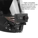 2 Set Cycling Helmet Adhesive Multi-Joint Arm Fixed Mount Set for DJI Osmo Action, GoPro HERO9 Black / HERO8 Black /7 /6 /5 /5 Session /4 Session /4 /3+ /3 /2 /1, Xiaoyi and Other Action Cameras Style 3