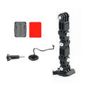 2 Set Cycling Helmet Adhesive Multi-Joint Arm Fixed Mount Set for DJI Osmo Action, GoPro HERO9 Black / HERO8 Black /7 /6 /5 /5 Session /4 Session /4 /3+ /3 /2 /1, Xiaoyi and Other Action Cameras Top Combo Kit
