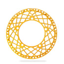 Litepro LP Single Disk Folding Bicycle Tooth Disc Spiry Disk(53T Gold)