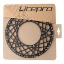 Litepro LP Single Disk Folding Bicycle Tooth Disc Spiry Disk(56T Silver)