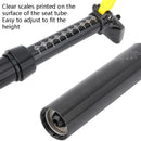 ZOOM Bicycle Hand-Controlled Lifting Rod Mountain Highway Bicycle Sitting Tube, Style: Seat Tube+Turn 31.6mm Reducing Sleeve