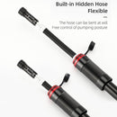CYCLINGBOX BG-1044 Bicycle Aluminum Portable High Pressure Air Pump Universal Nozzle(Black)