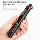 CYCLINGBOX BG-1044 Bicycle Aluminum Portable High Pressure Air Pump Universal Nozzle(Black)
