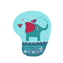 2 PCS Silicone Comfortable Padded Non-Slip Hand Rest Wristband Mouse Pad, Colour: Elephant