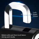 2 PCS Electric Car Helmet Lock Anti-Theft Fixed Multi-Function Lock Bicycle Handle Fixed Helmet Anti-Theft Lock Helmet Lock + Reminder Rope