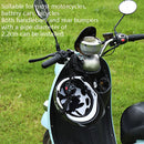 2 PCS Electric Car Helmet Lock Anti-Theft Fixed Multi-Function Lock Bicycle Handle Fixed Helmet Anti-Theft Lock Helmet Lock + Reminder Rope