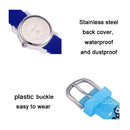 JNEW A335-86267 Children Cartoon 3D Diving Monkey Silicone Waterproof Quartz Watch(Dark Blue)
