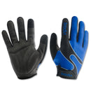 Boodun Bicycle Gloves Long Finger Cycling Glove Sports Outdoor Elastic Touch Screen Gloves, Size: L(Blue)