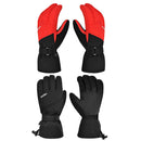 Boodun Winter Outdoor Ski Gloves Plus Velvet Inner Mountaineering Waterproof Keep Warm Gloves, Size: L(Black Red)