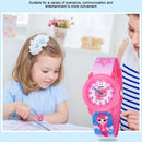 JNEW A369-86355 Children Cartoon Waterproof Quartz Watch(Mermaid)