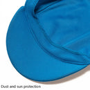 WG0002 Outdoor Cycling Small Cap Sunscreen Dust-Proof Shading Bicycle Cloth Cap(Pink)