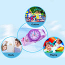 JNEW A369-86365 Children Cartoon Waterproof Time Cognitive Quartz Watch(Dancing Girl)