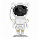 3W Astronaut Starry Sky Laser Projection Lamp USB Starry Night Light(White)