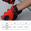 Boodun Motorcycle Electric Car Gloves Riding Off-Road Men And Women Racing Breathable Anti-Fall Gloves, Size: M(Black Red)