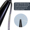 Outdoor Multi-Function Fan Leaf Fly Repeller Automatic Fly Trap Mosquito Repellent Fan(Black)