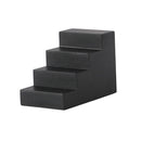 Photography Geometry Props Wooden Ladder Stairs Cube Photo Props Background(Black)