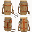 K-807 SLR Camera Storage Bag Waterproof Canvas Photography Liner Bag, Colour: L (Khaki)