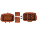 K707 Portable SLR Lens Liner Bag Camera Storage Bag(Khaki)