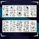 20 PCS Cartoon Spaceship Luminous Children Tattoo Stickers(Y-020)
