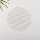 Round Diameter 15cm Acrylic Texture Background Board Photo Props Decorative Geometric Ornaments(Thick Stripes)