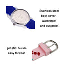 JNEW A335-86192 Children 3D Silicone Cute Cartoon Scheming Cat Waterproof Quartz Watch(Gray)