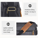 3037 SLR Camera Bag Shoulder Waterproof Messenger Camera Bag(Gray)