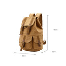 FB-1235-32 SLR Camera Canvas Bag Casual Shoulder Digital Bag(Khaki)