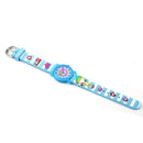 JNEW A335-86224 Children Cartoon 3D Cooking Firl Waterproof Quartz Silicone Watch(Blue)