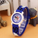 JNEW A335-86219 Children Silicone Jelly Cartoon Quartz Watch(Spotted Dog)