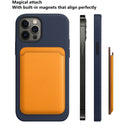 MagSafe Magnetic Leather Card Case Holster For IPhone 12 / 13(Saddle Brown)