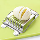 2 PCS Stainless Steel Egg Cutter Egg Splitter(Cutting Egg)
