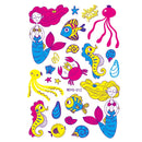 10 PCS Cartoon Fluorescent Glowing Flower Arm Tattoo Sticker(WoyG-015)
