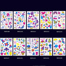 10 PCS Cartoon Fluorescent Glowing Flower Arm Tattoo Sticker(WOYG-009)