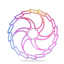 IIIPRO Bike Disc Mountain Bike Hollow Disc Dish Six Nail Brake Pad, Style: 203mm