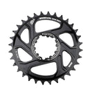 BDSNAIL Mountain Bike Single Disk GXP Direct-Shaped Integrated Disk Positive And Negative Tooth Disc, Colour: 32T (Black)