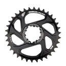 BDSNAIL Mountain Bike Single Disk GXP Direct-Shaped Integrated Disk Positive And Negative Tooth Disc, Colour: 34T (Black)