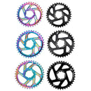 BDSNAIL Mountain Bike Single Disk GXP Direct-Shaped Integrated Disk Positive And Negative Tooth Disc, Colour: 36T (Black)
