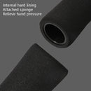 Litepro Single Locking Sponge Set Bicycle Mountain Bike Set, Colour: Black Handle Cover+Black Ring