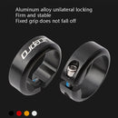 Litepro Single Locking Sponge Set Bicycle Mountain Bike Set, Colour: Black Handle Cover+Black Ring