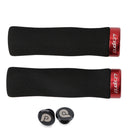 Litepro Single Locking Sponge Set Bicycle Mountain Bike Set, Colour: Black Handle Cover+Red Ring