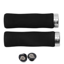 Litepro Single Locking Sponge Set Bicycle Mountain Bike Set, Colour: Black Handle Cover+Silver Ring