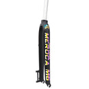 MEROCA Ultra-Light Hard Concatenation M6 Disc Brake Mountain Bike Front Fork A Column(Black + Reflective Sign)
