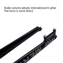 MEROCA Ultra-Light Hard Concatenation M6 Disc Brake Mountain Bike Front Fork A Column(Black + Reflective Sign)