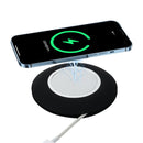 3 PCS KSK-SS02 Magsafe Storage Base Magnetic Charger Case Cable Winder(Black)