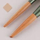 WC-QL10 10 In One Makeup Brush Set Wooden Handle Concealer Brush Foundation Brush Eye Shadow Brush,Specification: Only Makeup Brush