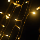 10LM 350 LED Star Waterfall Light Christmas Tree String Lights Outdoor Meteor Light, Plug Spec: US Plug(RGB Light)