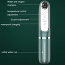 Small Bubble Suction Pore Blackhead Instrument Home Beauty Instrument(Emerald Green)