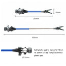 2 PCS Quick Release Bracket Rear-Hanging Fishing Rod Antenna Pole(Blue)